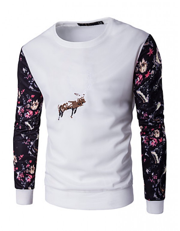 Men's Plus Size / Casual/Daily / Sports Simple / T...